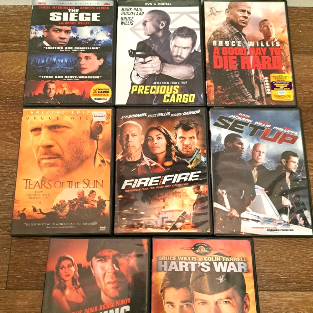Bruce Willis 8 DVD COLLECTION